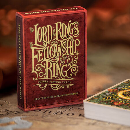 The Lord of the Rings playing cards, designed by Jackson Robinson, produced by Kings Wild Project