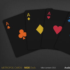 Metropol NOX Playing Cards