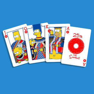 The Simpsons Playing Cards by Blackout Brother