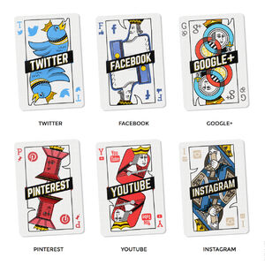 Social Network Playing Cards