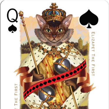 Cats and Dogs Royale Playing Cards