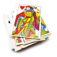 16th Century French Playing Cards based on Illustrations by Gurney Benham