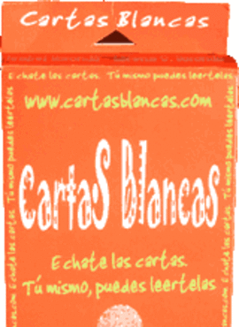 Cartas Blancas Self-improvement playing cards