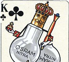 Osram Advertising Playing Cards
