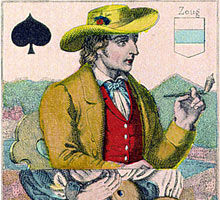 Swiss Regional Costumes Playing Cards, c.1890