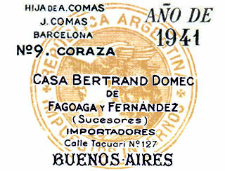Naipes Coraza, Comas, Barcelona, 1940s