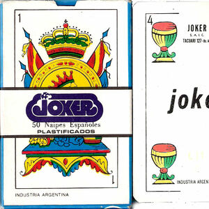 Standard playing cards manufactured by Joker S.A.