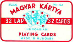 Magyar Kártya No.123