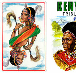 Kenya Tribes Playing Cards