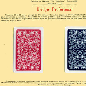 Naipes Bridge Profesional