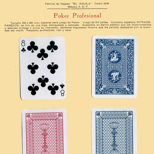 Naipes Poker Profesional
