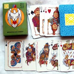 Mongolian Playing Cards