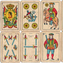 Fournier No.35 Spanish-suited playing cards