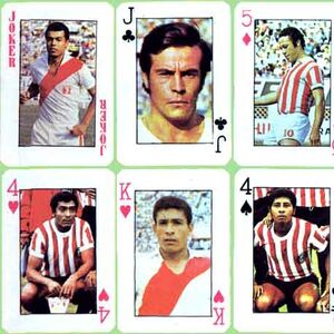 Peruvian Football playing cards