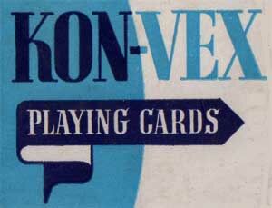 Kon-Vex Playing Cards