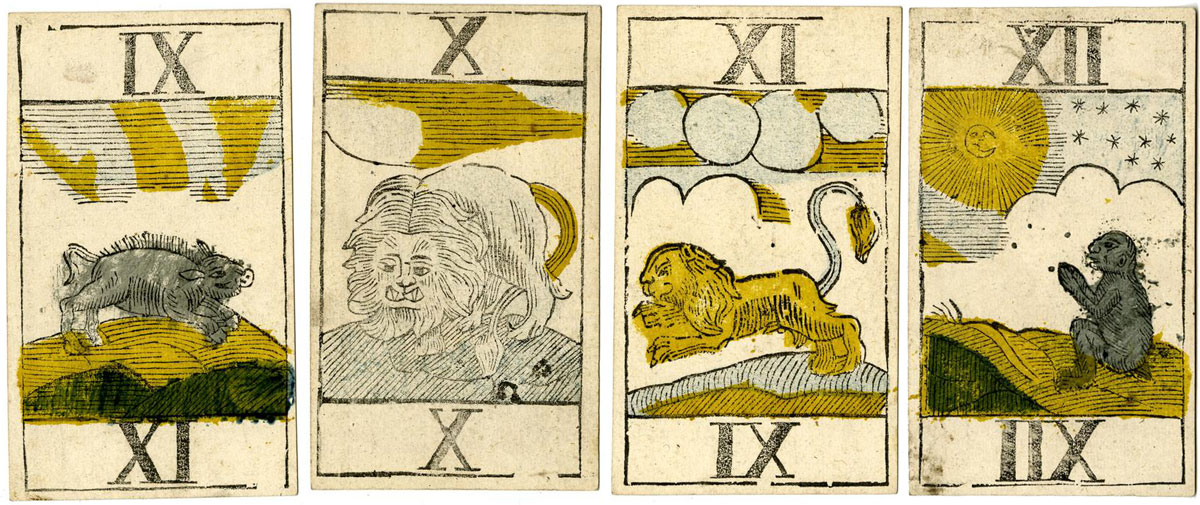 Animal Tarot by G. Larmoyer — The World of Playing Cards