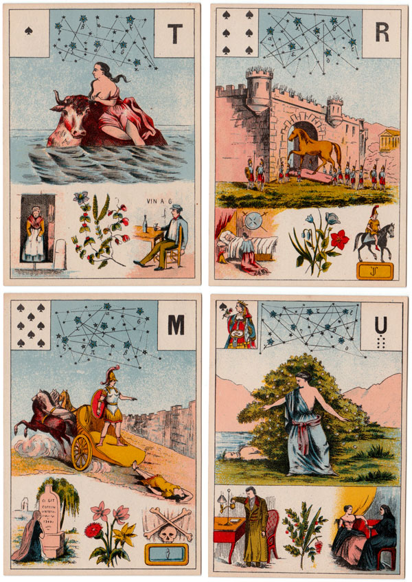 Grand Jeu Lenormand — Grand Jeu de Mlle Le Normand — The World of Playing  Cards