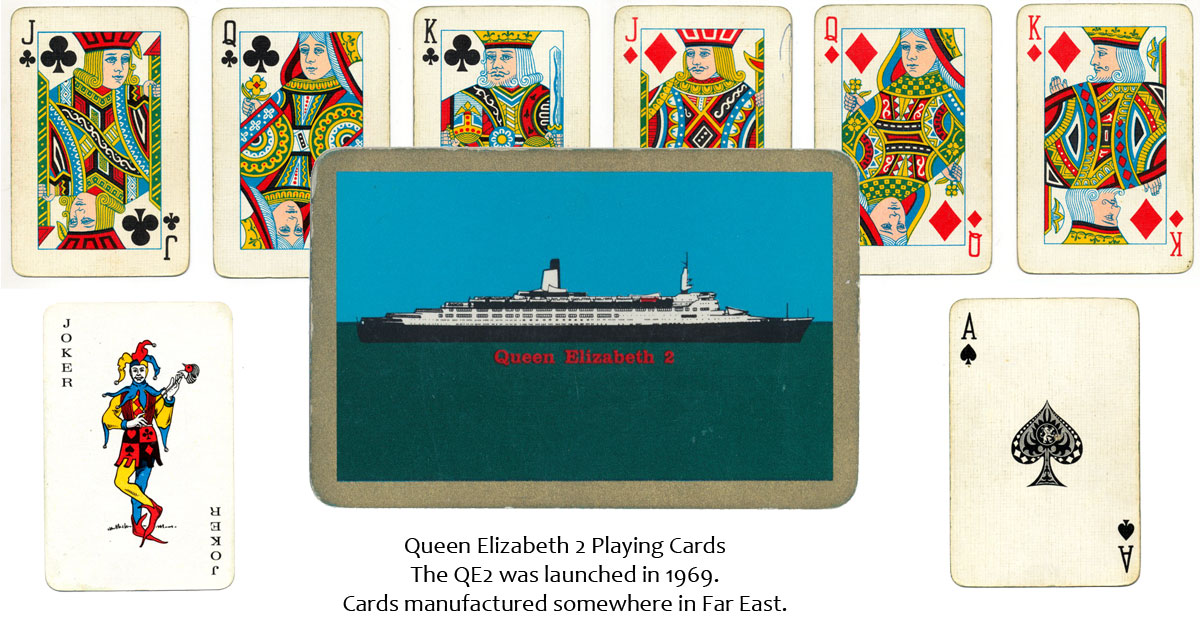 Playing Cards 1 Single Card Old WSL WHITE STAR LINE Shipping Advertising Ship 