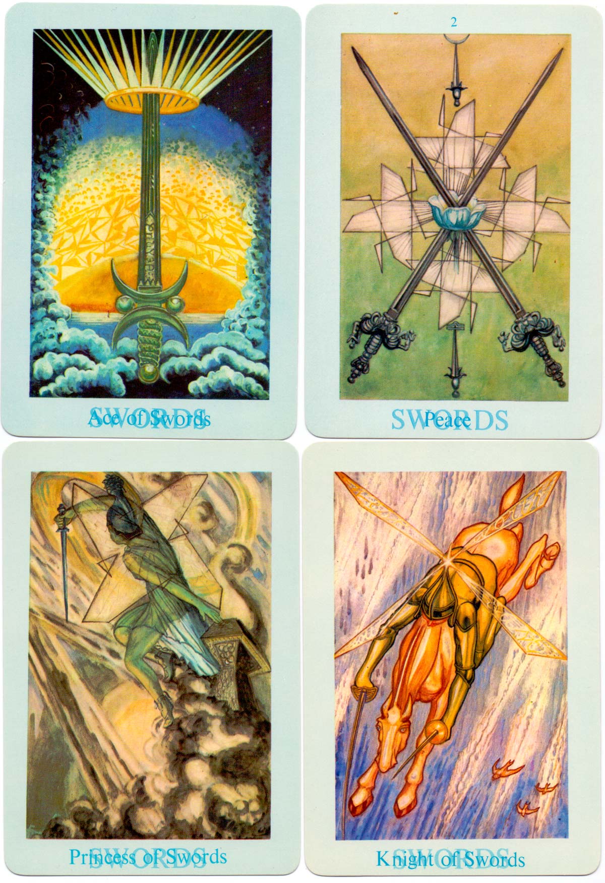 Thoth Tarot – Aleister Crowley Tarot — Playing Cards