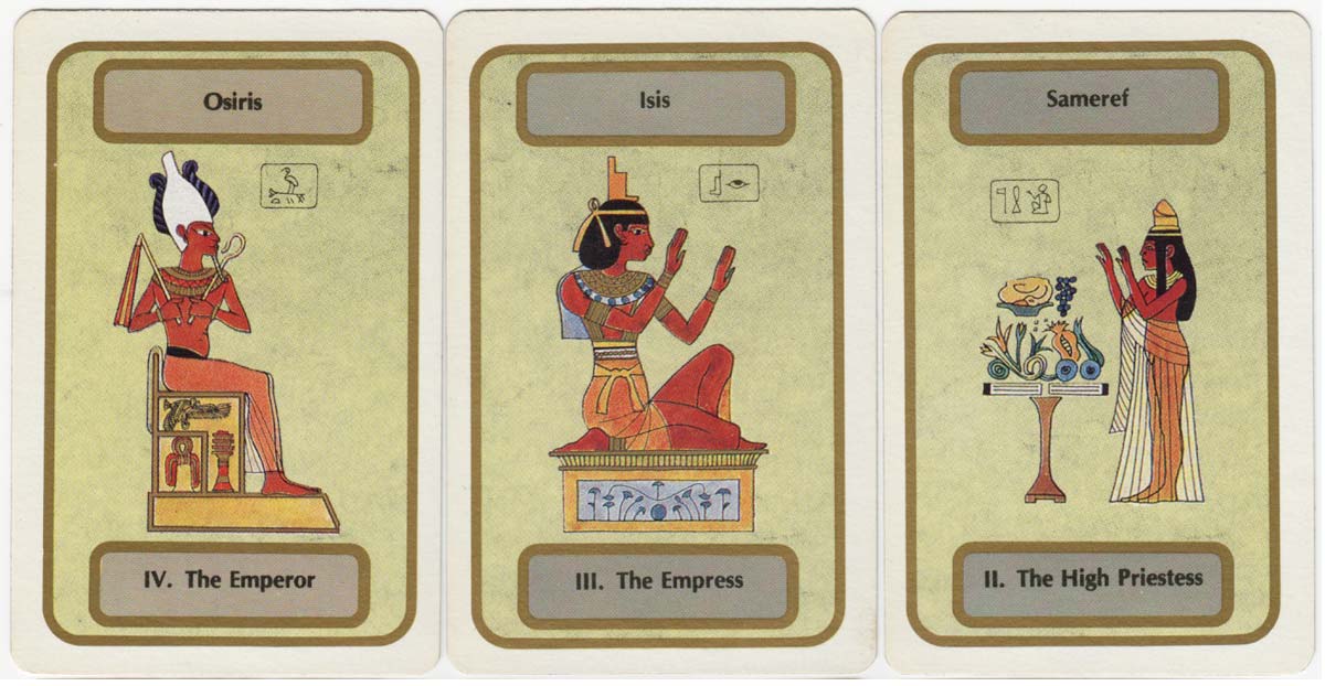 Tilskynde Prestige Savvy Egyptian Tarot — The World of Playing Cards