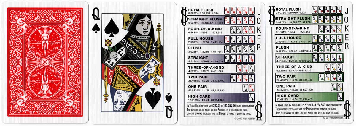 Hesslers Rider Back Playing Cards, 2019