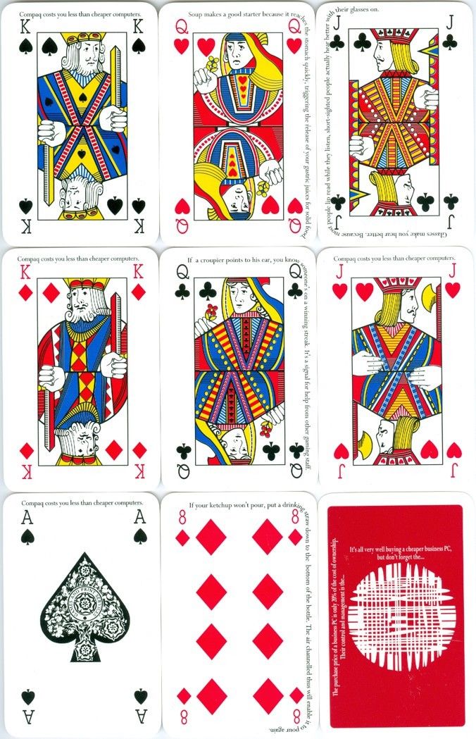 Collectors’ Playing Cards for Sale The World of Playing Cards