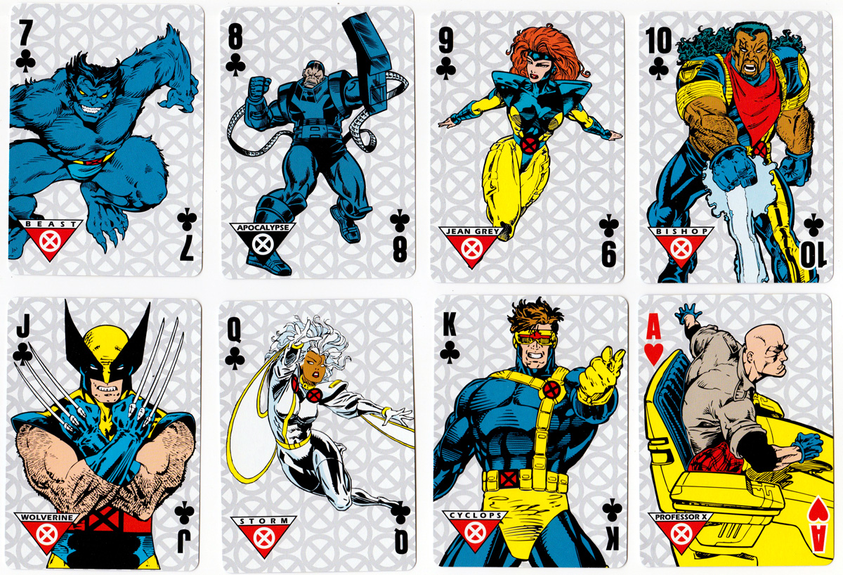 1993 X-Men Playing Cards