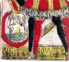 detail from seventeenth century French playing-card by Richard Bouvier detail from seventeenth century French playing-card by Richard Bouvier