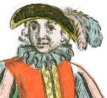 detail from Chur Ober-Pfälzische Französisch Karten by Joseph Losch, c1800