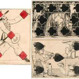 Baron Louis Atthalin’s Transformation Playing Cards, 1817