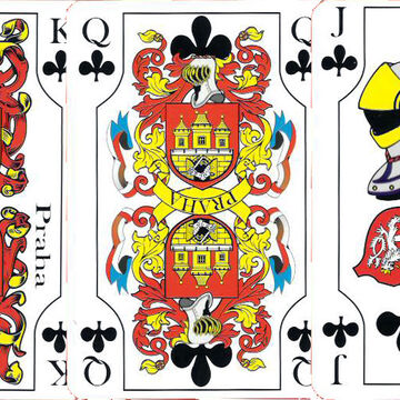 Prague Heraldic Poker Cards