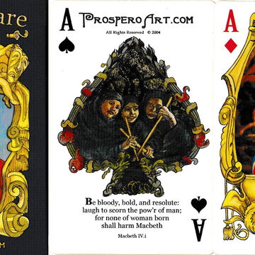 Shakespeare playing cards: Quotes