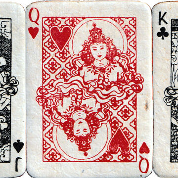 Handmade playing cards