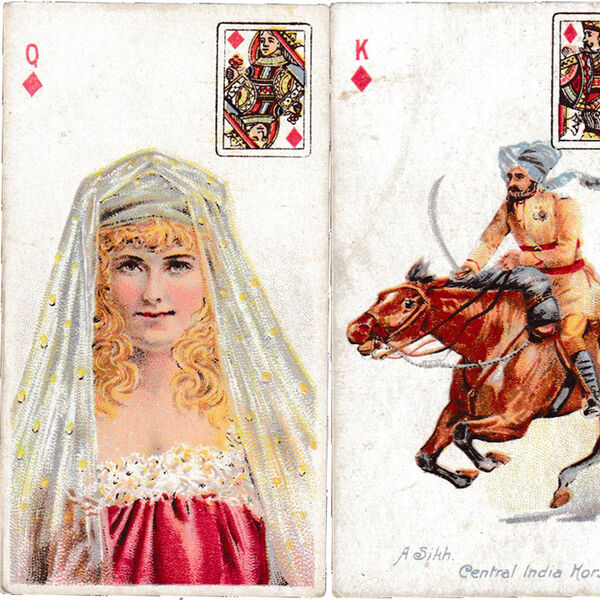 Ogdens Beauties & Military cigarette cards