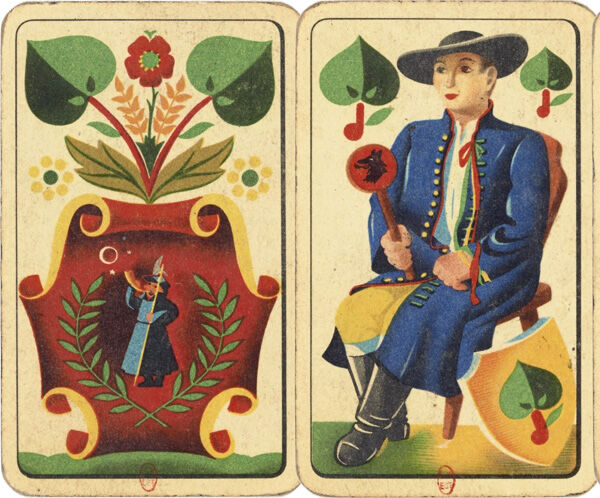 Czech Bohemian style playing cards