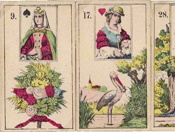 Wüst Lenormand deck, c.1860