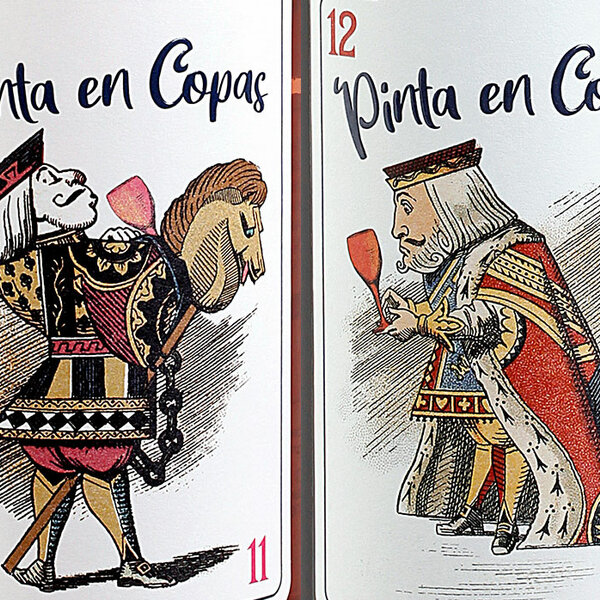 Wine Labels & Chocolate Biscuits