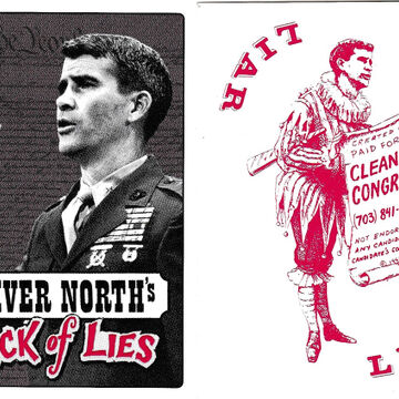 Oliver North’s Pack of Lies