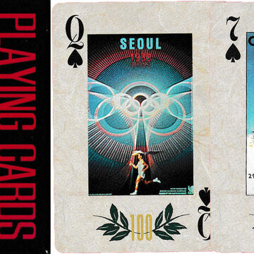 Centennial Olympic Games playing cards