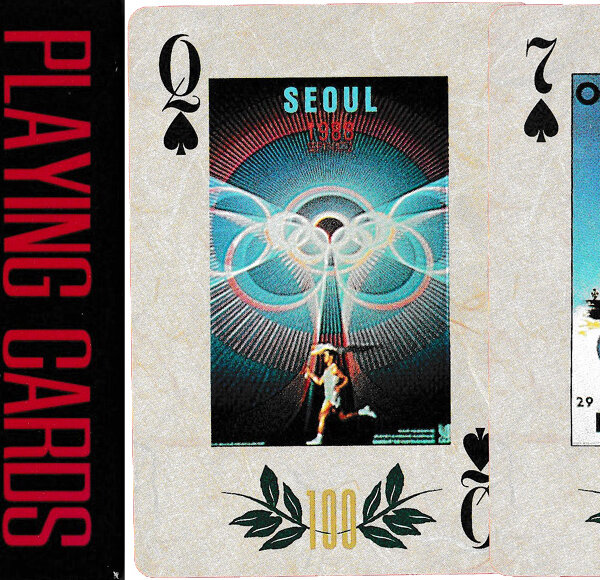 Centennial Olympic Games playing cards