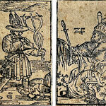 Possible early astrological playing cards