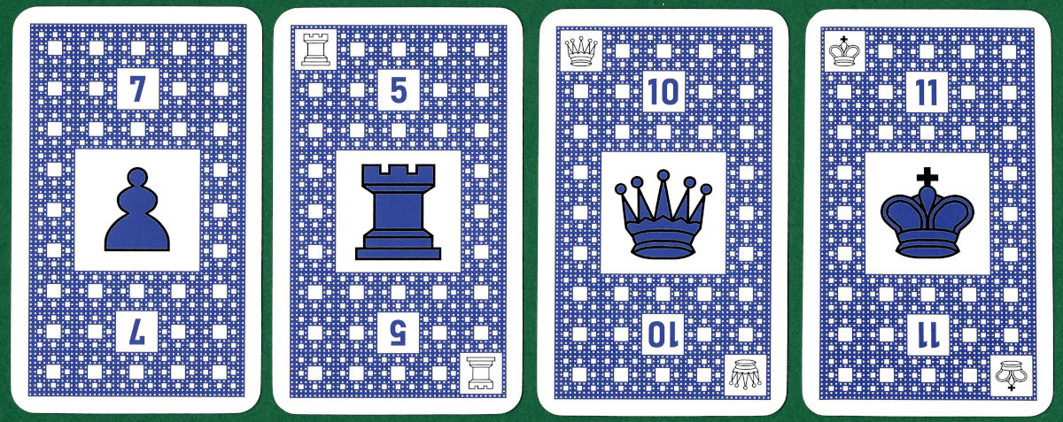 MAT chess card game produced by Counter Clockwise, Czech Republic, 2024