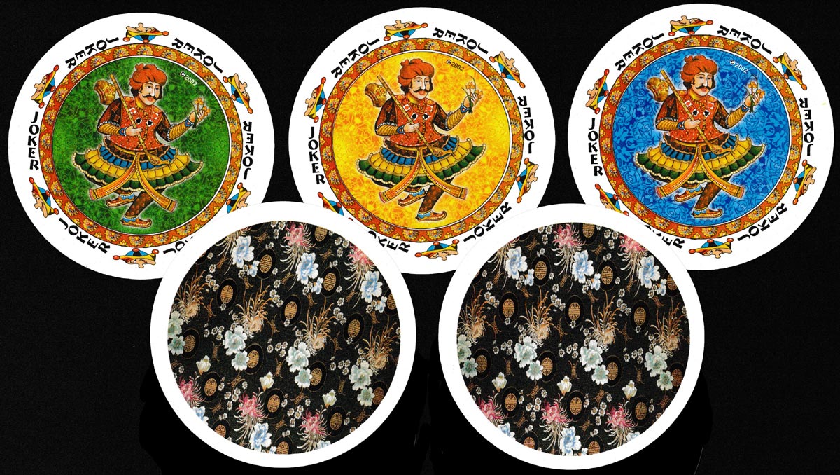 Ganjifa cards by Asha Industries, Mumbai, India, 2002