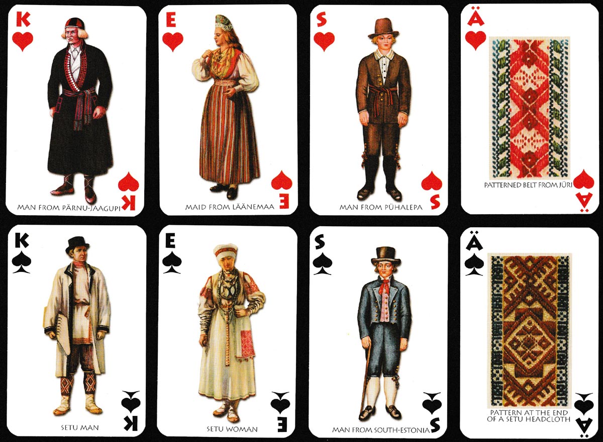 Estonian Ethnographic Playing Cards c.2005