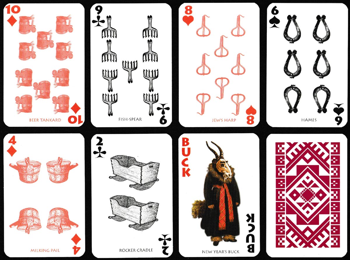 Estonian Ethnographic Playing Cards c.2005