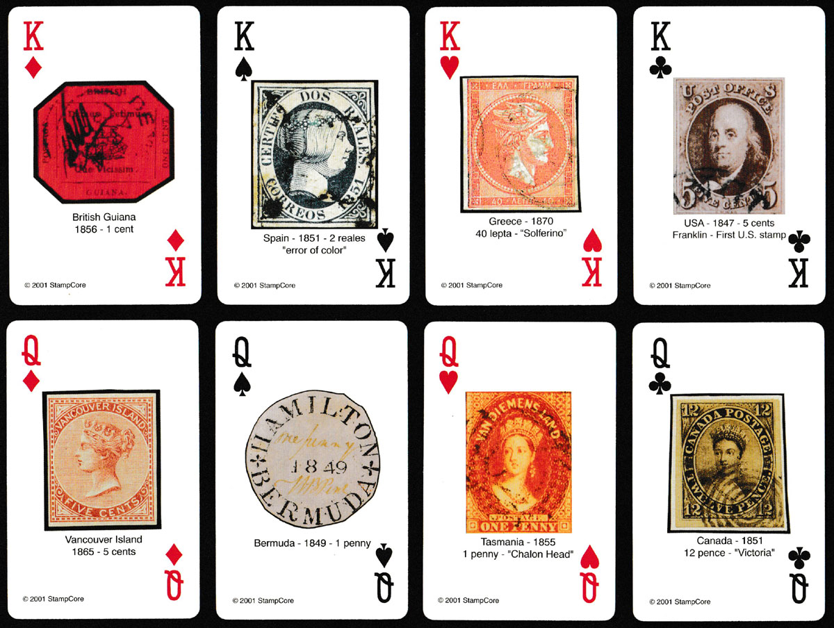 Fifty-five rare stamps of the world in full colour, published jointly by David Feldman SA of Switzerland and Tower Philatelic, USA, 2001