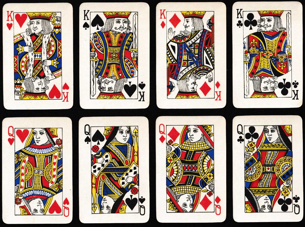 Standard English pattern pack made in Ecuador, c.1970