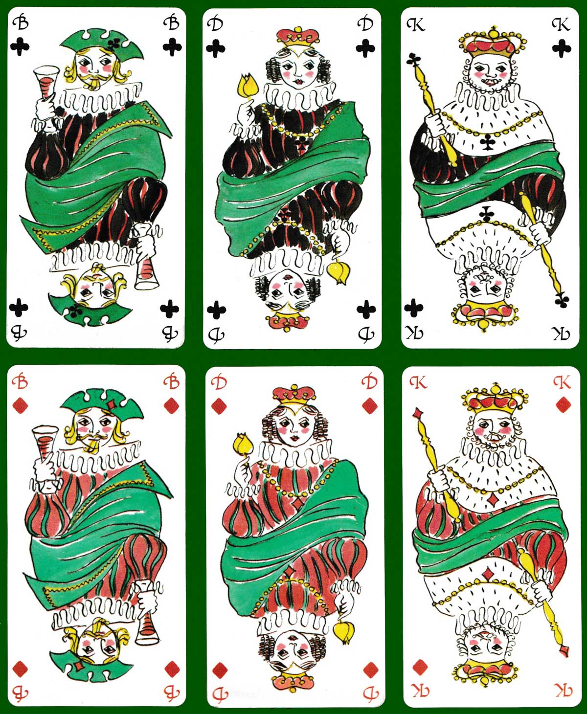 cards designed by Queen Margrethe II of Denmark, 1994