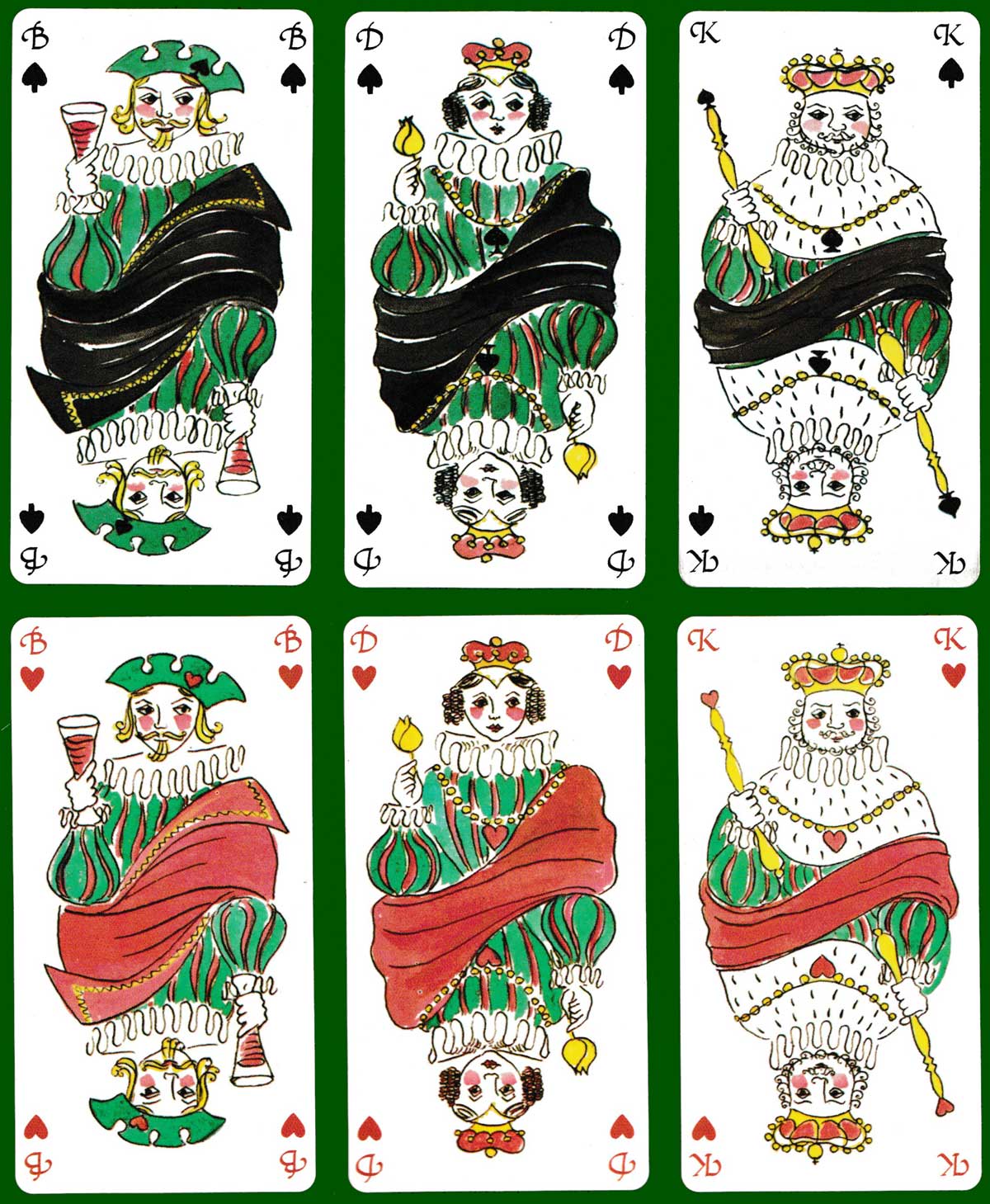 cards designed by Queen Margrethe II of Denmark, 1994