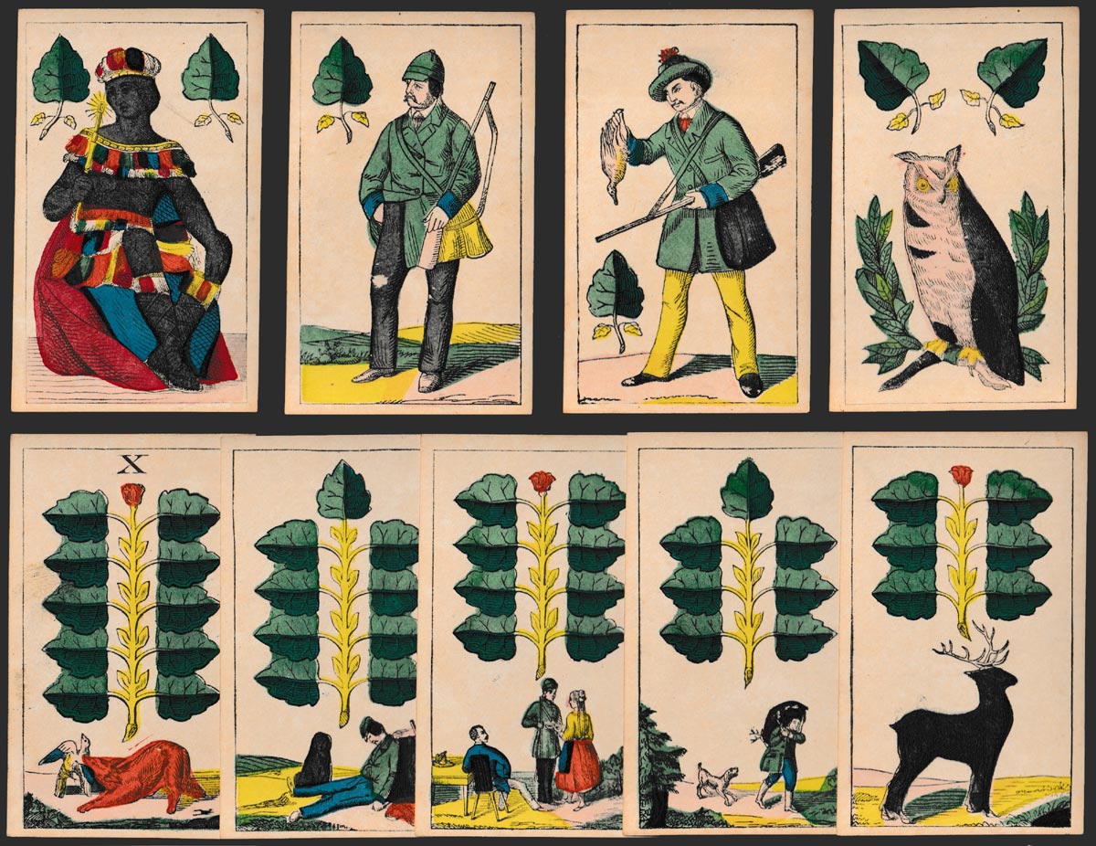 German hunting pack by Theodor Wegener, c.1863-70